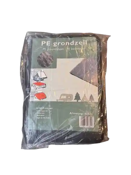 Happy Rhino Dekzeil PE 4X6 Meter 80Gr M2 Veilige Betaling