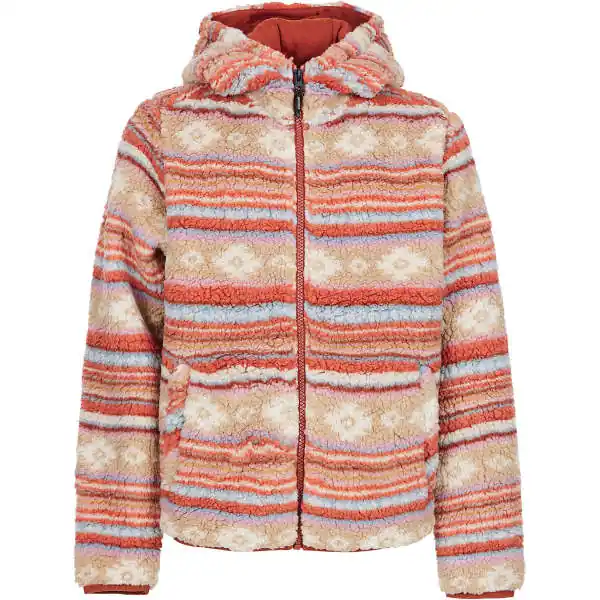 Lage Prijs Fleece jasPROTESTPRTPANSY JR FULLZIPTOP ULURU RUST