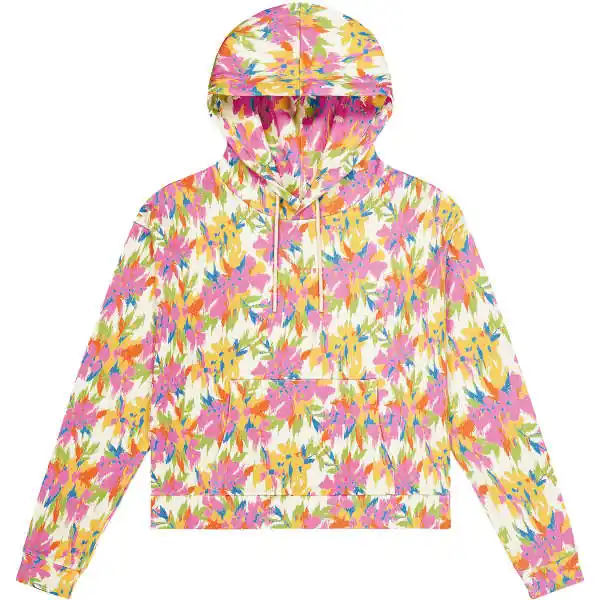 SweatshirtPICTURENERIS CROP HOODIE W ALSTRO PRINT Gereduceerde Prijs
