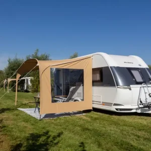 Flitsaanbieding Karsten Touring Zijwand Met Raam (A) 180-200 - Beige